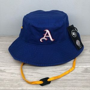 Philadelphia Athletics Cooperstown Vintage 50s Bucket Hat | 47 Brand, Royal